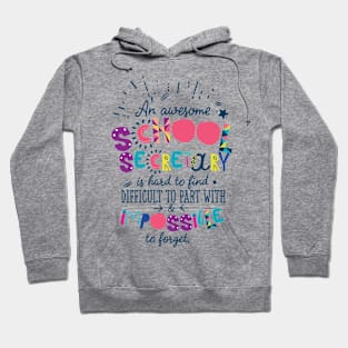 An Awesome School Secretary Gift Idea - Impossible to forget Hoodie